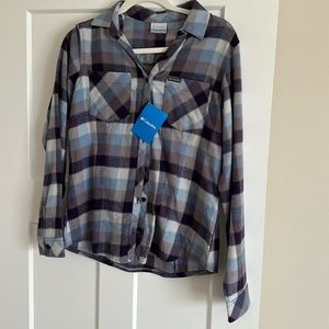 Columbia flannel top